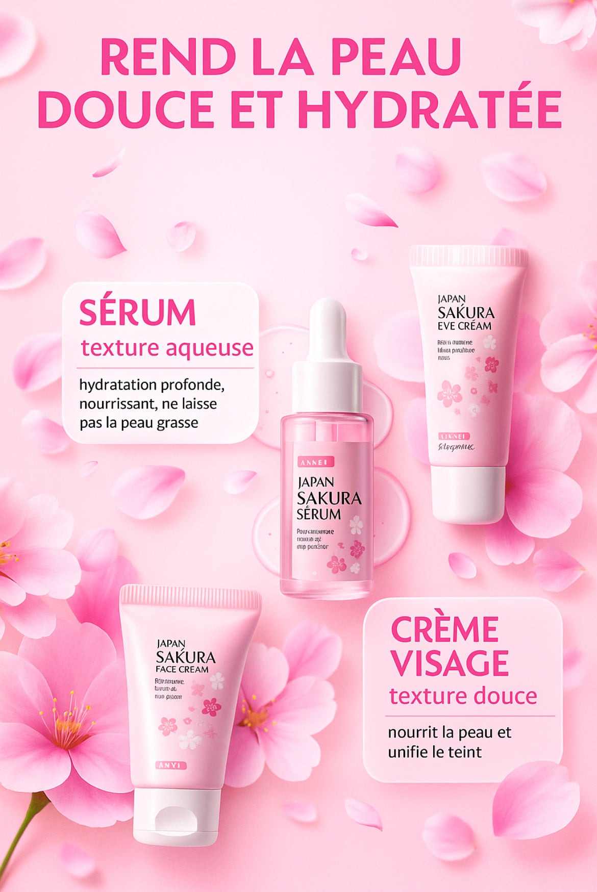 Crème Visage Hydratante Yunéa